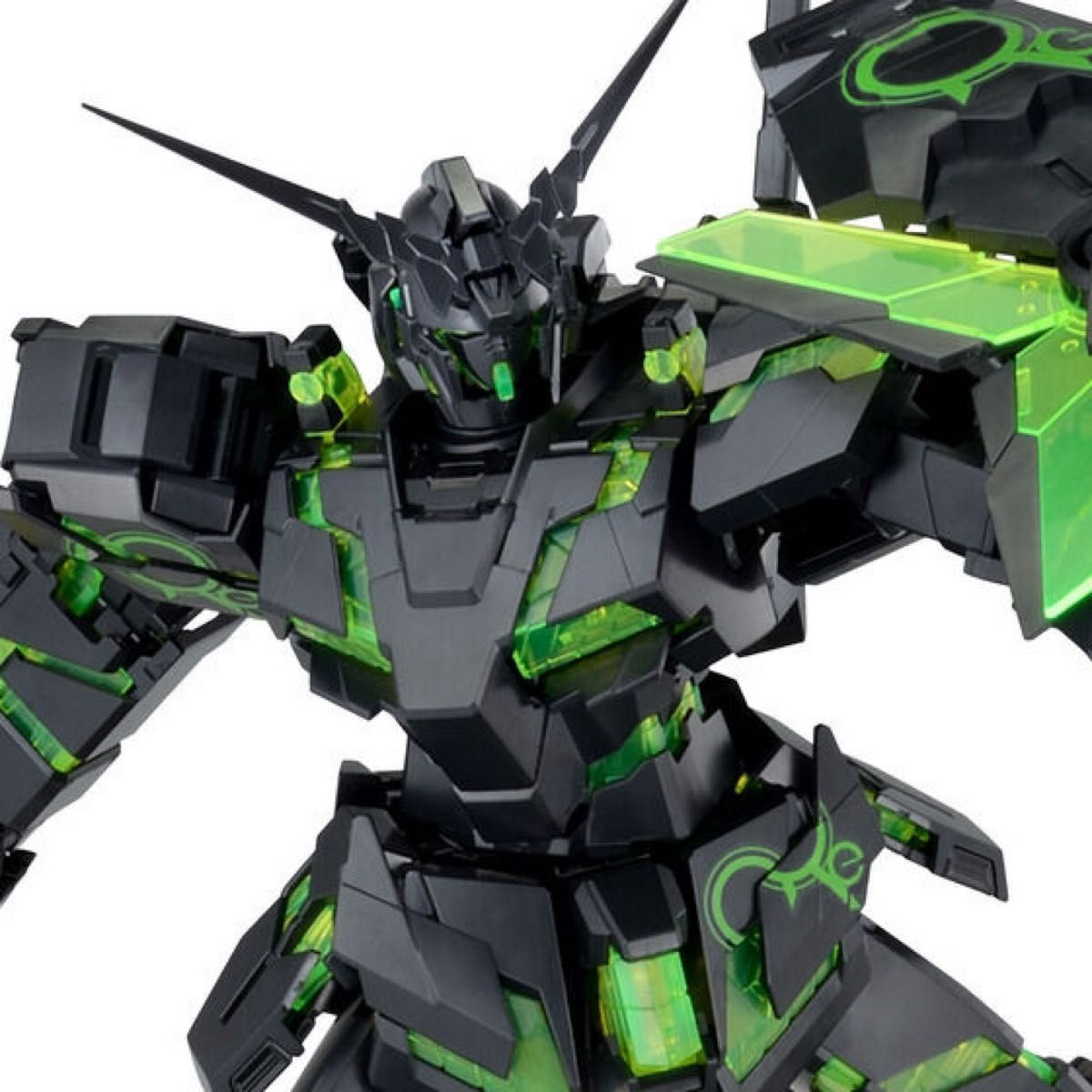GUNDAM NEXT FUTURE FINAL MG 1/100 Unicorn Gundam [Recirculation Color/Clear Neon Green]