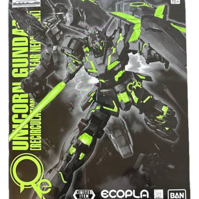 GUNDAM NEXT FUTURE FINAL MG 1/100 Unicorn Gundam [Recirculation Color/Clear Neon Green]