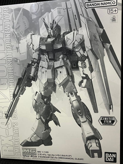 Gundam Base Limited Event Limited Item MG 1/100 ν Gundam Ver.Ka [Mechanical Clear]