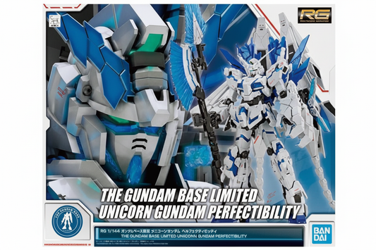 RG 1/144 Unicorn Gundam Perfectibility - Gundam Base Limited Edition - Gunpla by Bandai Spirits
