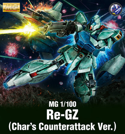 GUNDAM SIDE-F MG 1/100 Re-GZ (Char's Counterattack Ver.) Gunpla