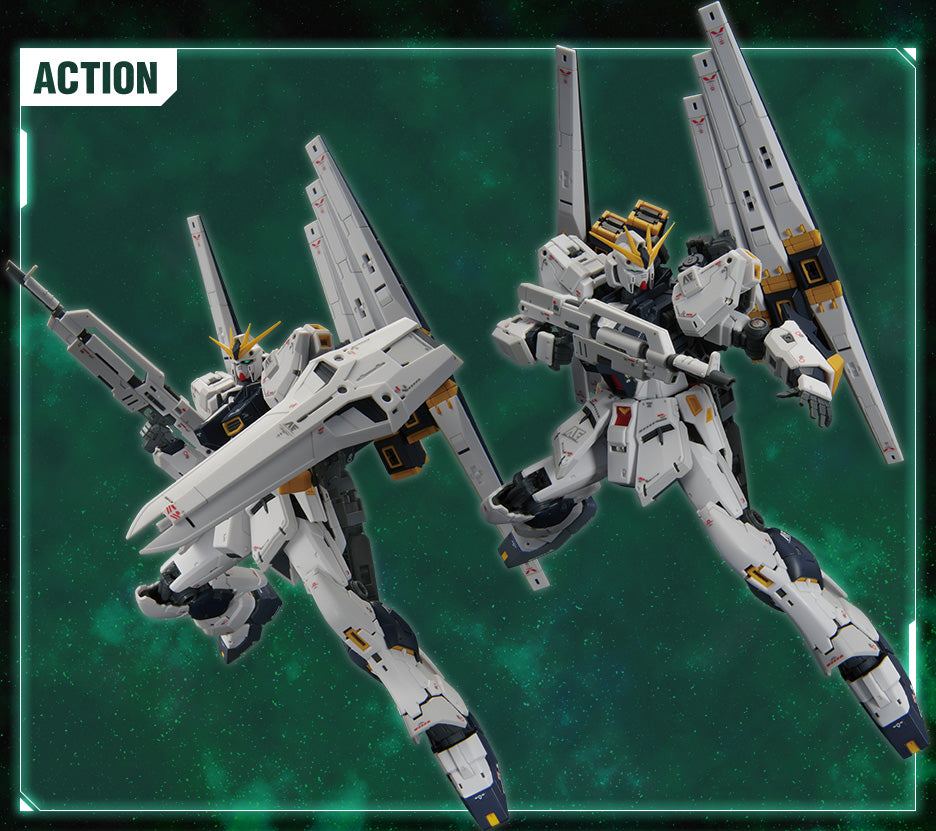 GUNDAM SIDE-F Gundam Base Limited RG 1/144 ν Gundam (Double Fin Funnel Equipped Type)