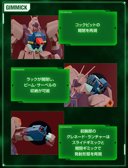 GUNDAM SIDE-F MG 1/100 Re-GZ (Char's Counterattack Ver.) Gunpla