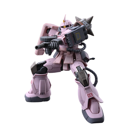 HG 1/144 Zaku Desert Type Pink Panther Forces - Premium Bandai - Gunpla - High Grade by Bandai Spirits