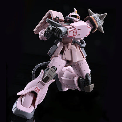 HG 1/144 Zaku Desert Type Pink Panther forces Premium Bandai Gunpla