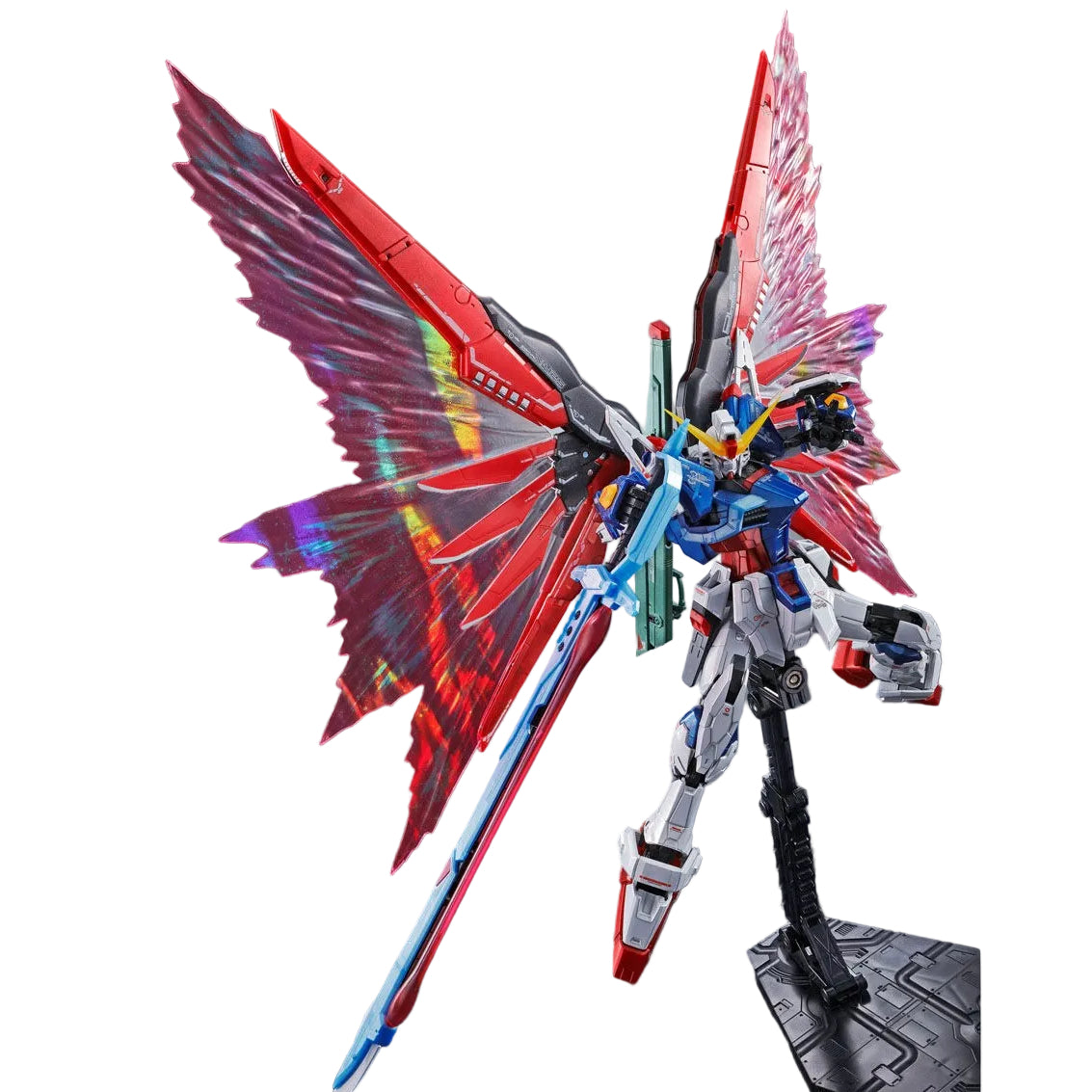 RG 1/144 Destiny Gundam Wings of Light Brand New | Premium Bandai