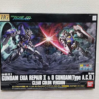 【Gunpla EXPO Limited】 HG 1/144 Exia Repair II & 0 Gundam (Real Deployment