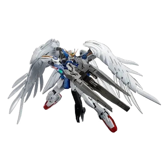 RG 1/144 Wing Gundam Zero EW & Drei Zwerg [Titanium Finish] Premium Bandai Limited - Gunpla - Real Grade by Bandai Spirits