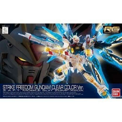 RG 1/144 Strike Freedom Gundam Clear Color Ver. Event Limited - Gunpla - Real Grade by Bandai Spirits