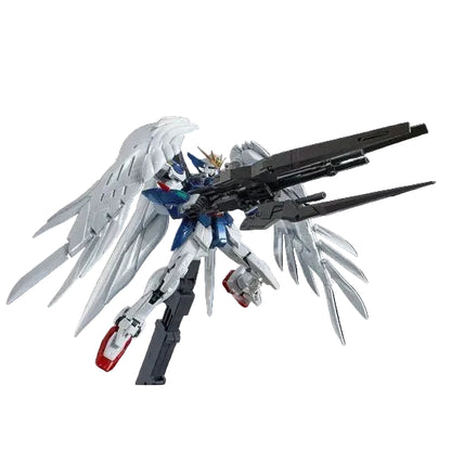 RG 1/144 Wing Gundam Zero EW & Drei Zwerg [Titanium Finish] Premium Bandai Limited - Gunpla - Real Grade by Bandai Spirits