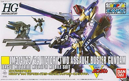 HGUC 1/144 V2 Assault Buster Gundam Clear Color Plating Ver. Event Limited - Gunpla - High Grade by Bandai Spirits