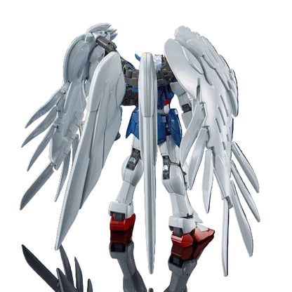 RG 1/144 Wing Gundam Zero EW & Drei Zwerg [Titanium Finish] Premium Bandai Limited - Gunpla - Real Grade by Bandai Spirits