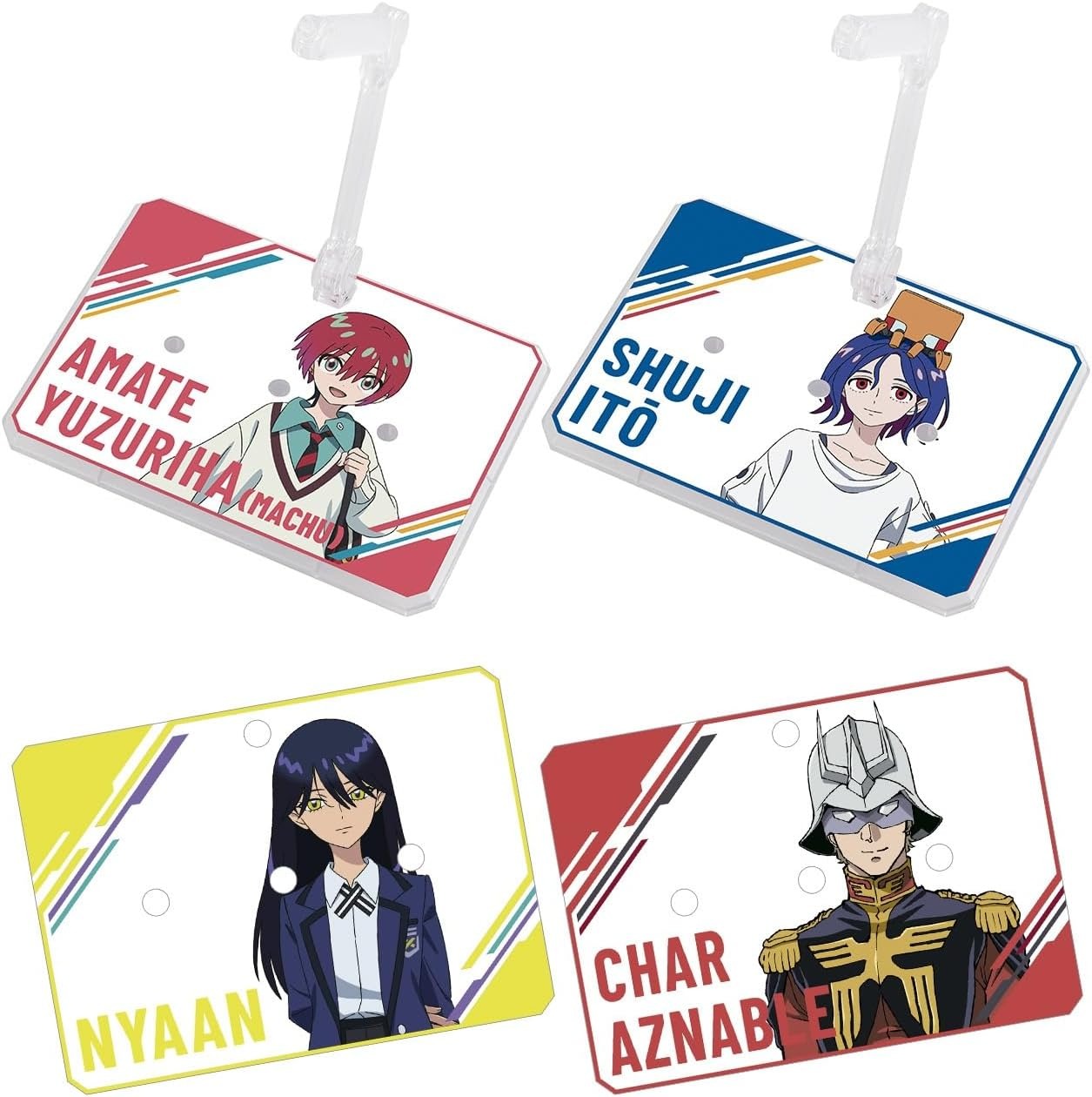BANDAI SPIRITS Mobile Suit Gundam GQuuuuuuX Action Base 7 [Clear Color] Sticker Set Plastic Model Display Stand