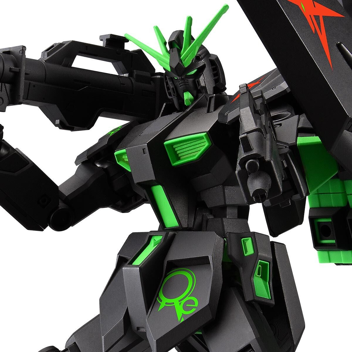 ENTRY GRADE 1/144 Nu Gundam & Fin Funnel [Recirculation Color / Neon Green] Paperless