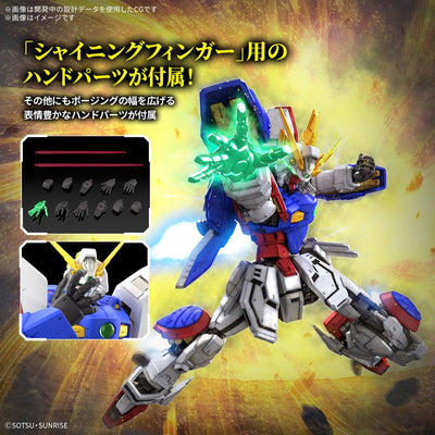 RG 1/144 Shining Gundam Plastic Model from "Mobile Fighter G Gundam"