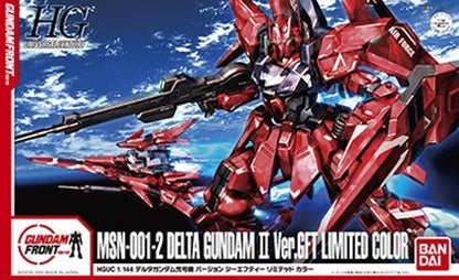 Gundam Front Tokyo Exclusive HGUC 1/144 MSN-001-2 Delta Gundam Unit 2 Ver. GFT Limited Color