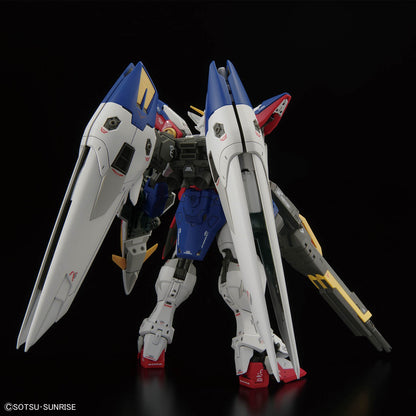 RG 1/144 Wing Gundam Zero – Real Grade XXXG-00W0 Mobile Suit Model Kit (Bandai Spirits)