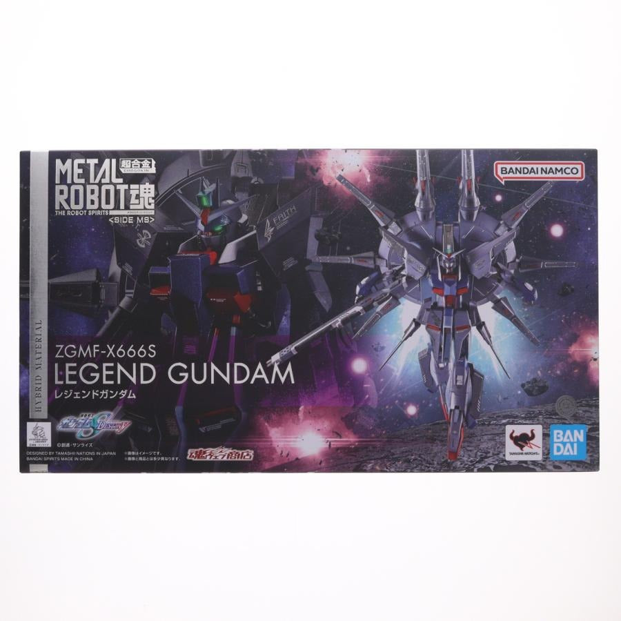 Tamashii Web Shop Exclusive METAL ROBOT Spirits (SIDE MS) Legend Gundam Mobile Suit Gundam SEED DESTINY Figure Bandai Spirits
