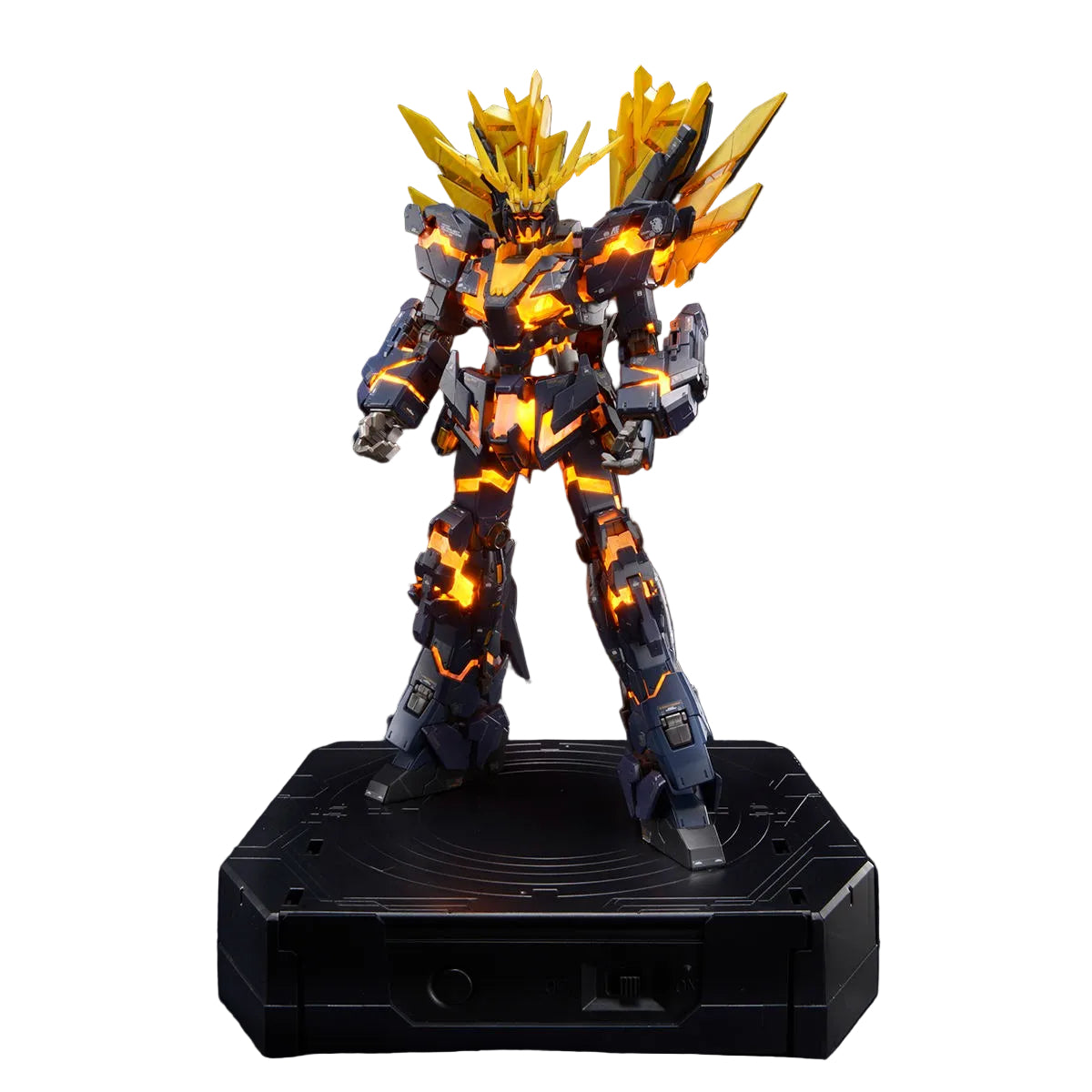 RG 1/144 Gundam Base Limited Unicorn Gundam Unit 2 Banshee Norn Destroy Mode Full Psycho-Frame Lighting Model