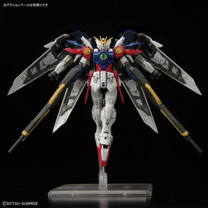 RG 1/144 Wing Gundam Zero – Real Grade XXXG-00W0 Mobile Suit Model Kit (Bandai Spirits)