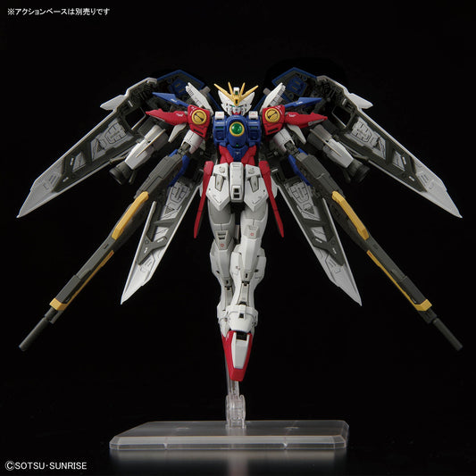 RG 1/144 Wing Gundam Zero – Real Grade XXXG-00W0 Mobile Suit Model Kit (Bandai Spirits)