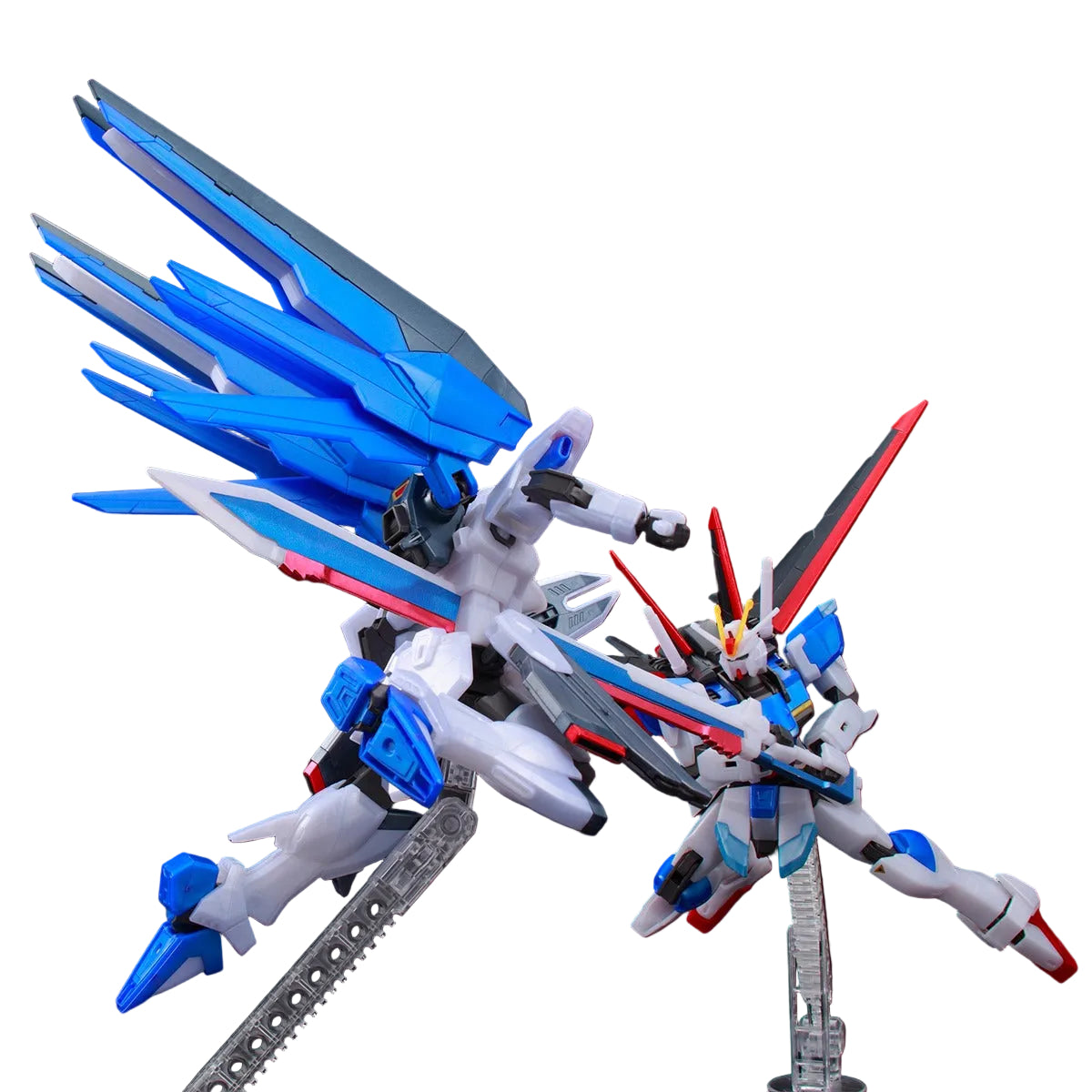 HG 1/144 Freedom Gundam vs Force Impulse Gundam Fateful Showdown Set Metallic