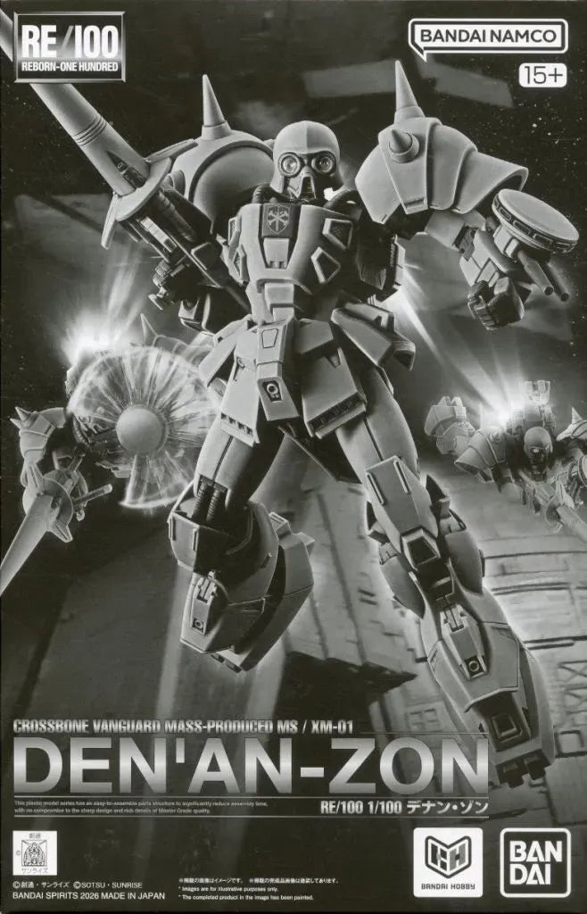 RE/100 1/100 Den'an Zon Mobile Suit Gundam F91 Premium Bandai