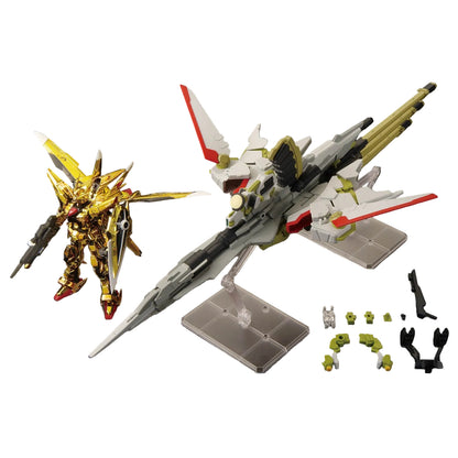RG 1/144 Akatsuki Gundam (Oowashi Unit) & HG 1/144 Zeus Silhouette + Custom Joint Parts Set [The Gundam Base Limited]