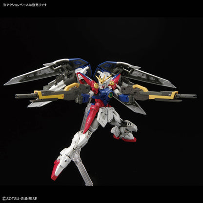 RG 1/144 Wing Gundam Zero – Real Grade XXXG-00W0 Mobile Suit Model Kit (Bandai Spirits)