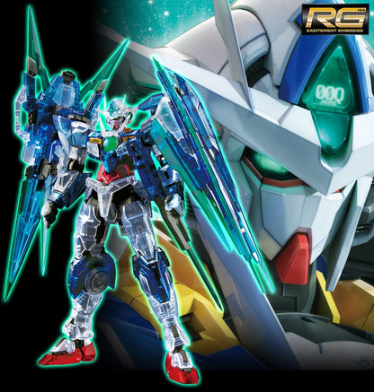 RG 1/144 Gundam Base Limited 00 Qan[T] Full Saber Clear Color