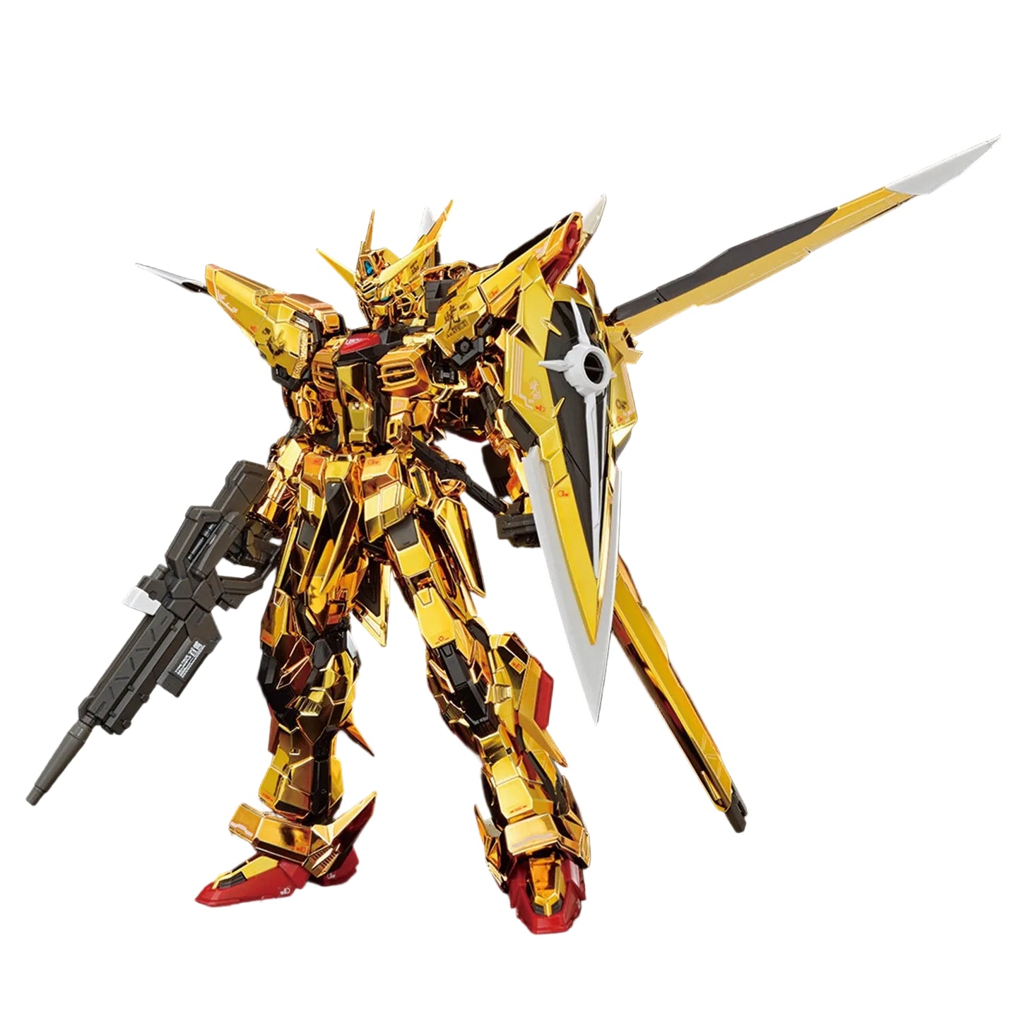RG 1/144 Akatsuki Gundam (Oowashi Unit) & HG 1/144 Zeus Silhouette + Custom Joint Parts Set [The Gundam Base Limited]