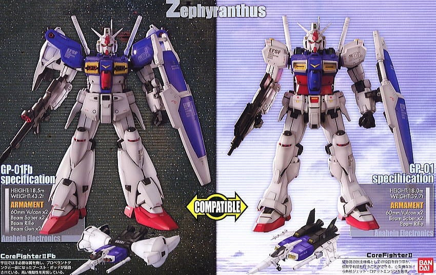 PG 1/60 RX-78 GP01/Fb Gundam GP01/Fb