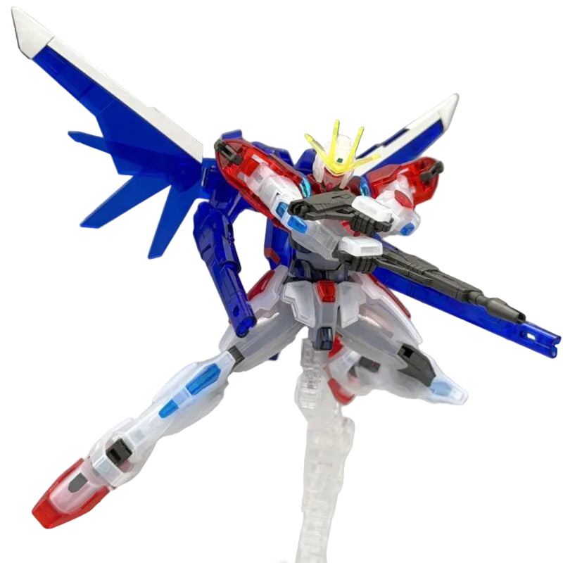 HG 1/144 Build Strike Gundam Full Package & Build Burning Gundam Set [Clear Color]