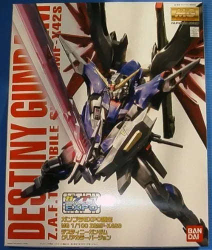 MG 1/100 Destiny Gundam Clear Color Version Gundam Model EXPO Gunpla Kit