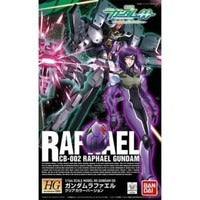 1/144 HG Raphael Gundam Clear Color Version "Mobile Suit Gundam 00 (Double O) -A wakening of the Trailblazer-" Premium Bandai Limited