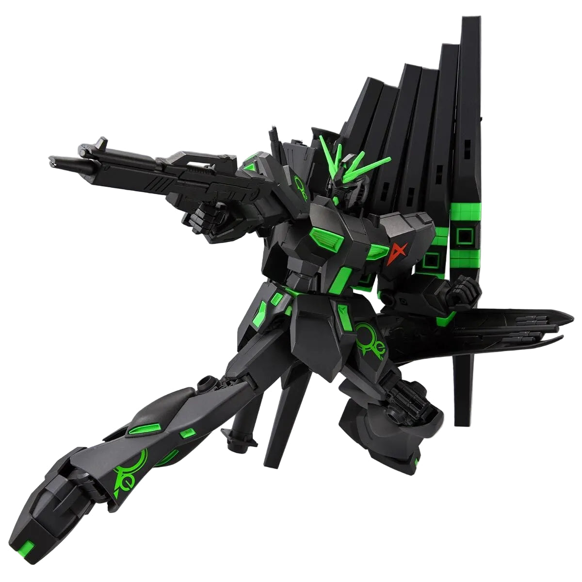 ENTRY GRADE 1/144 Nu Gundam & Fin Funnel [Recirculation Color / Neon Green] Paperless