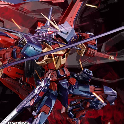 MG 1/100 Gundam Astray Red Frame Kai/Revised Cross Contrast Colors[Polarized molding color]