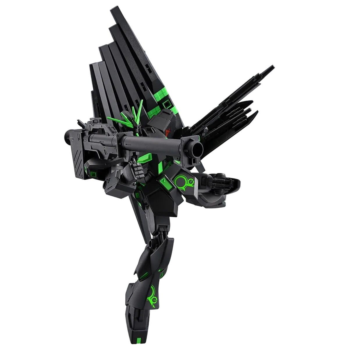 ENTRY GRADE 1/144 Nu Gundam & Fin Funnel [Recirculation Color / Neon Green] Paperless