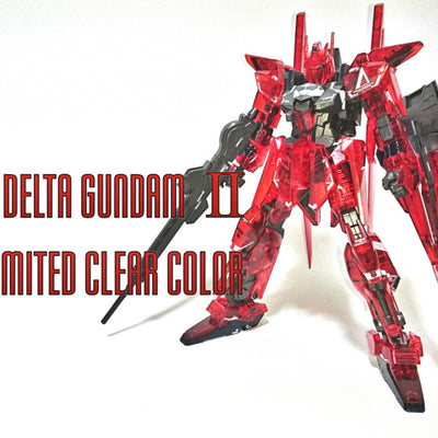 HG Delta Gundam No. 2 machine Ver.GFT Limited clear color Bandai Gunpla　limited