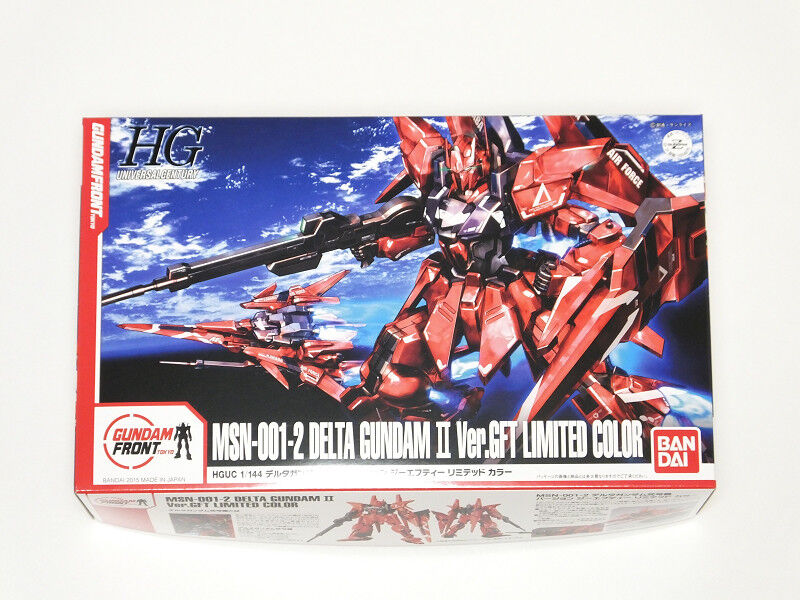 HG Delta Gundam No. 2 machine Ver.GFT Limited clear color Bandai Gunpla　limited