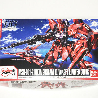 HG Delta Gundam No. 2 machine Ver.GFT Limited clear color Bandai Gunpla　limited