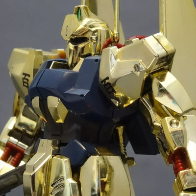 HGUC 1/144 MSN - 00100 Gold Hyakushiki (Mobile Suit Z Gundam) From Japan Gunpla