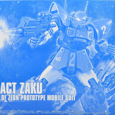 HG 1/144 MS-11 Act · Zaku Premium Bandai Gunpla mobile suit Gundam ORIGIN