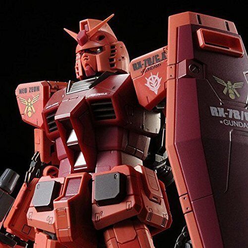 "Mobile Suit Gundam RX-78/C.A RG 1/144 Casval Gundam Bandai Gunpla From Japan
