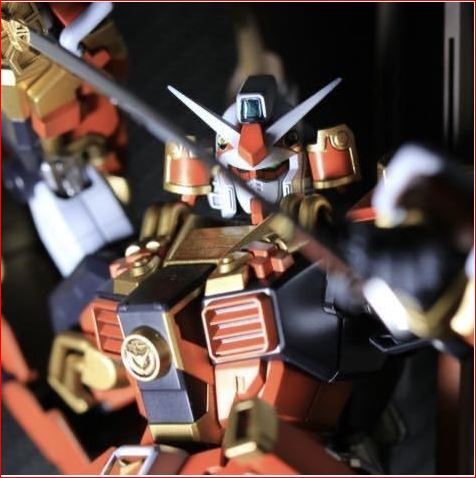 1/100 painted finished product Shin Musha Gundam Musha Gundam Musha Gundam Japanese Traditional Style Gundam MG Gunpla