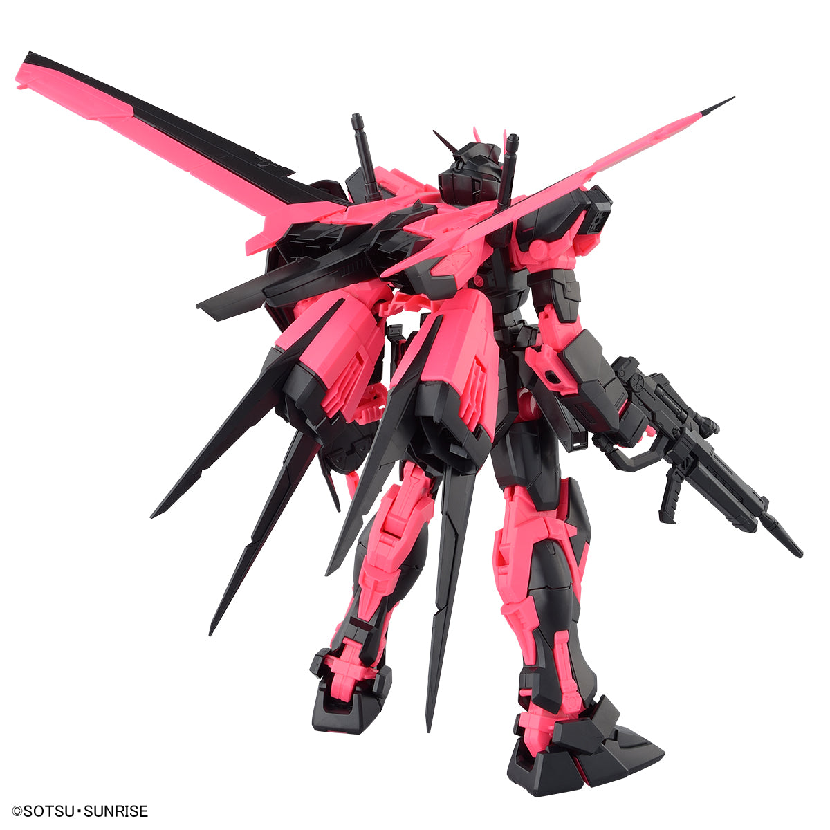 Event limited item MG 1/100 Aile Strike Gundam Ver.RM Neon Pink ecopla