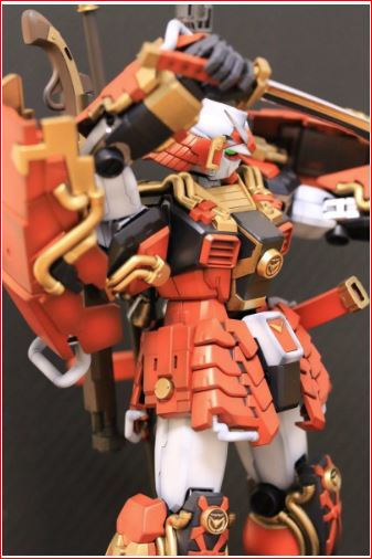 1/100 painted finished product Shin Musha Gundam Musha Gundam Musha Gundam Japanese Traditional Style Gundam MG Gunpla