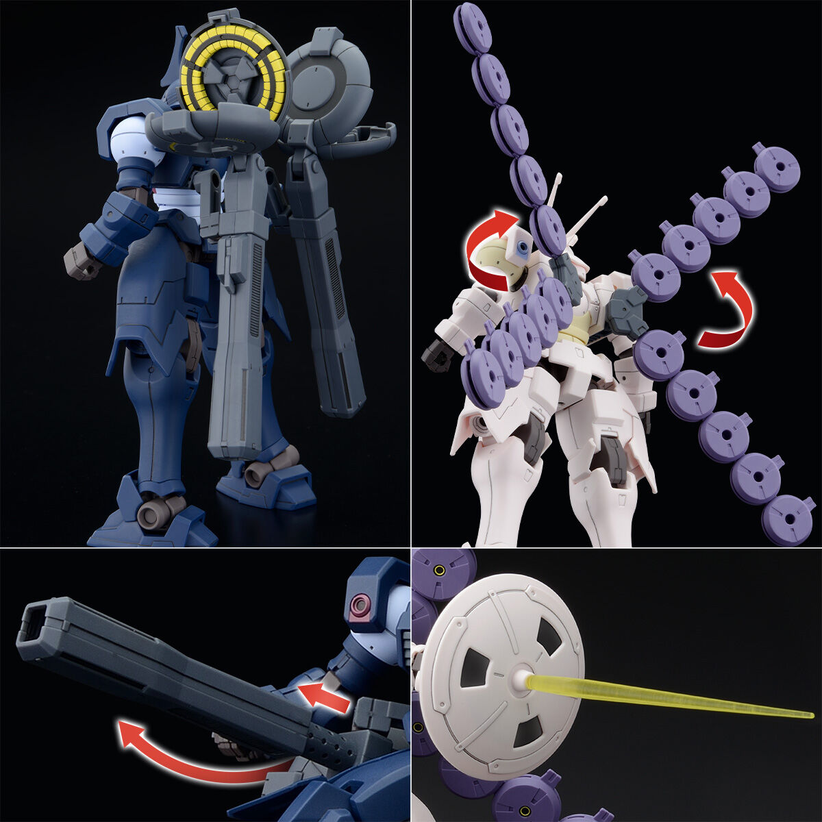 HG 1/144 Vaieit Shuivan & Mercurius Shuivan Gundam W Dual Story G-UNIT