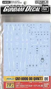 gundam decal (hg) for double oak anta (gundam model kits)