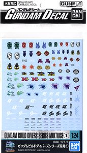 gundam decal (hgbd: r) gundam build divers series general purpose (1) (gundam model kits)